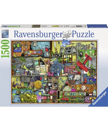 Ravensburger puzzel Colin Thompson Cling, Clang, Clatter! - legpuzzel - 1500 stukjes