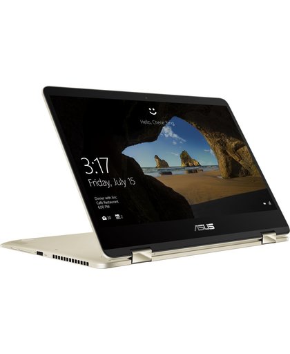 ASUS ZenBook Flip UX461UA-E1074T-BE Goud Hybride (2-in-1) 35,6 cm (14") 1920 x 1080 Pixels Touchscreen 1,60 GHz Intel® 8ste generatie Core™ i5 i5-8250U