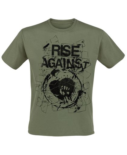 Rise Against Tape T-shirt olijf