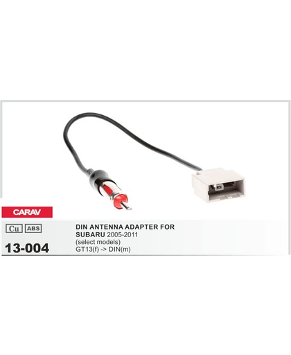 antenne kabel / verloopkabel geschikt voor SUBARU 2005-2011 (select models) GT13(female) -<gt/> DIN(male) CARAV 13-004