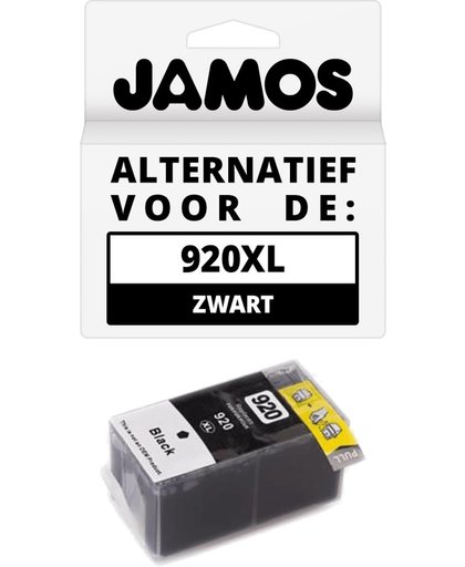 JAMOS - Inktcartridges / Alternatief voor de HP 920XL Zwart