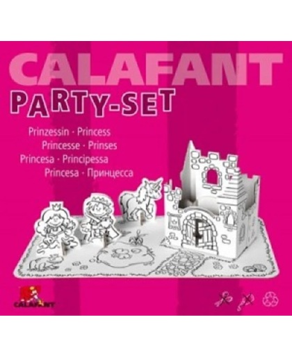 knutselen met carton: Calafant feestset prinsessen