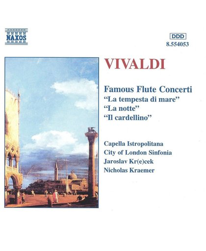Vivaldi: Famous Flute Concerti / Krcek, Kraemer