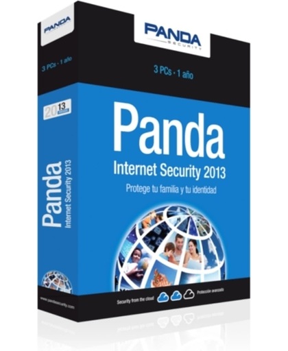Panda Internet Security 2013 3gebruiker(s) 1jaar