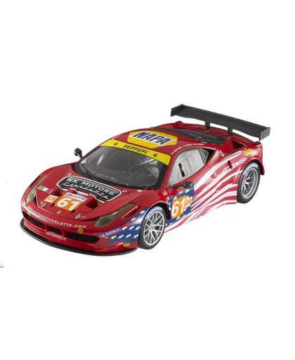Hotwheels Elite 1:18 Ferrari 458 GT2, Le Mans 2012 - AF Corse