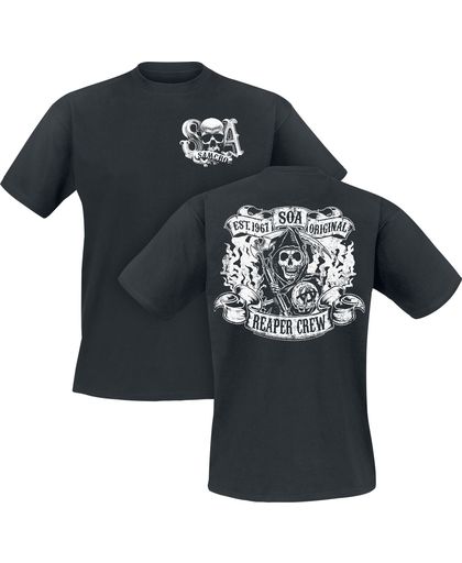 Sons Of Anarchy Reaper Crew T-shirt zwart