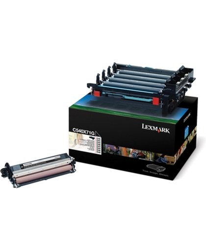 LEXMARK C540, C543, C544, X543, X544 toner drum cartridge zwart standard capacity 30.000 paginas 1-pack