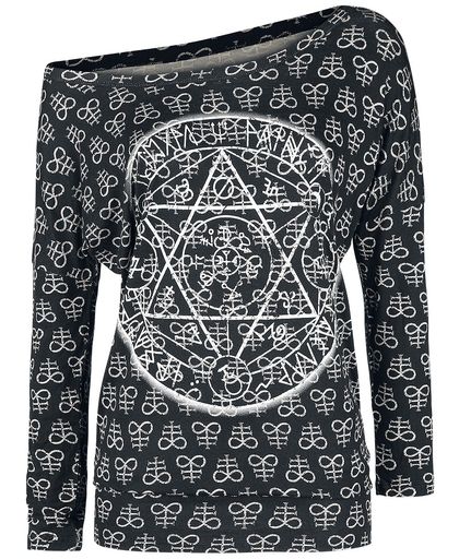 Gothicana by EMP Fast And Loose Girls longsleeve zwart