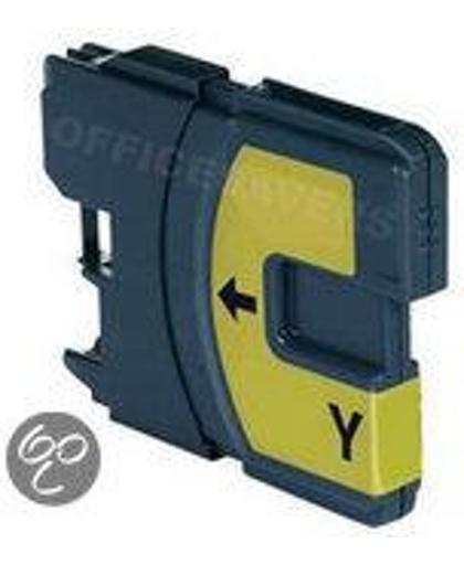 Merkloos – Inktcartridge / Alternatief voor de Brother LC-1100Y inktcartridge yellow (compatible)