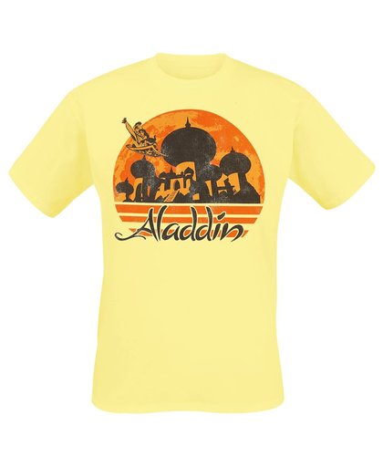 Aladdin Your Wish T-shirt geel