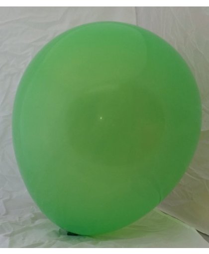 Grote groene ballonnen 65 cm