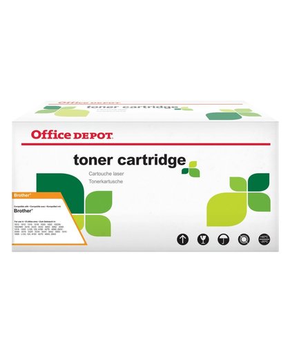Office Depot Compatible Brother TN-325C Tonercartridge Cyaan
