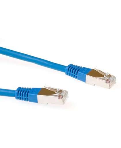ACT CAT5E F/UTP netwerkkabel  3 meter - Blauw