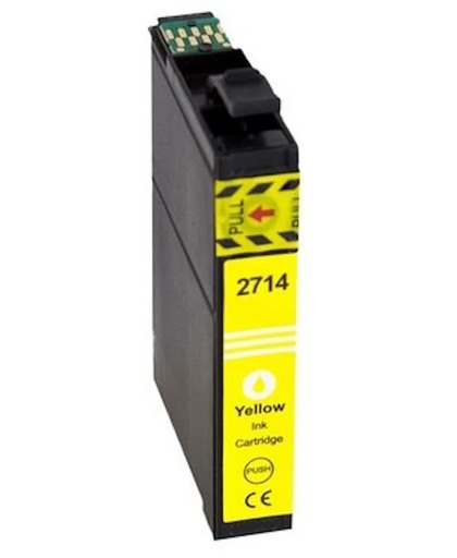 Epson 27 xl (T2714) inktcartridge (met chip) / Geel (huismerk)