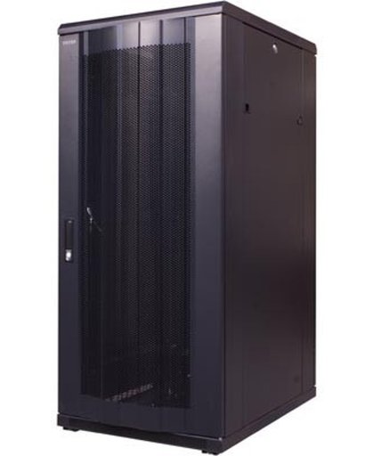 18U, 19" Serverkast met geperforeerde voordeur, (BxDxH) 600x800x1000mm