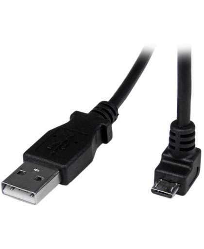 StarTech.com 2 m micro USB-kabel A-naar-micro-B met neerwaartse hoek