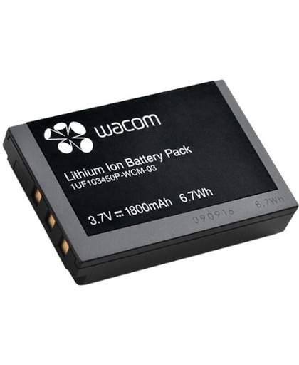 Wacom Intuos4 Wireless tablet battery Lithium-Ion (Li-Ion) 1800mAh 3.7V oplaadbare batterij/accu