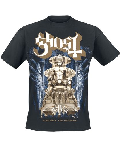 Ghost Ceremony And Devotion T-shirt zwart