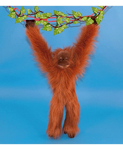 Hangende orangutan knuffel 60 cm