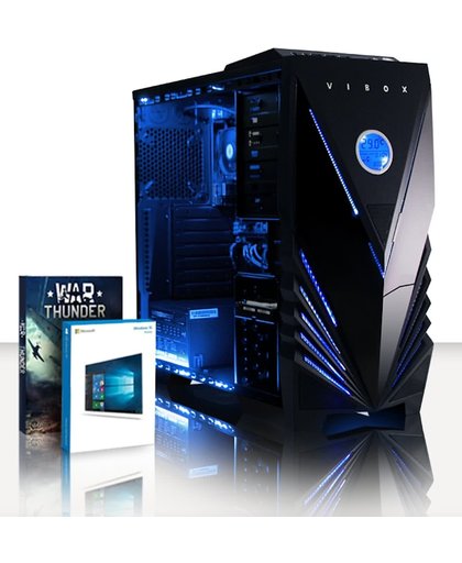 Tower 32 Game PC - 3.9GHz AMD 2-Core CPU, Gaming Desktop PC met Game Waardebon, Windows 10 OS, Levenslang Garantie (3.7GHz (3.9GHz Turbo) AMD A4 6300 Dual 2-Core Processor, 8 GB DDR3 1600MHz RAM, 1 TB Harde Schijf)