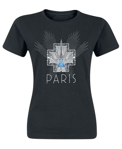 Rammstein Paris Logo Girls shirt zwart