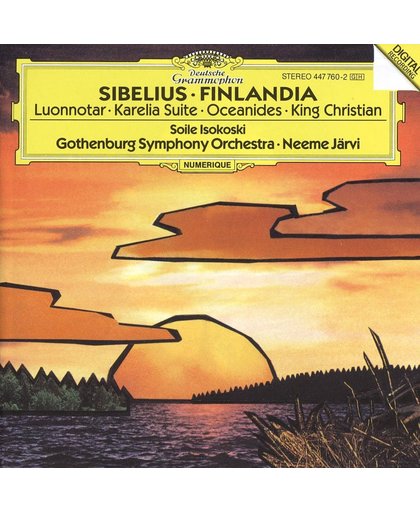 Sibelius: Finlandia, Luonnotar, etc / Jarvi, Gothenburg