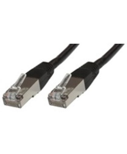 Microconnect Rj-45/Rj-45 Cat6 10m 10m Cat6 S/UTP (STP) Zwart netwerkkabel