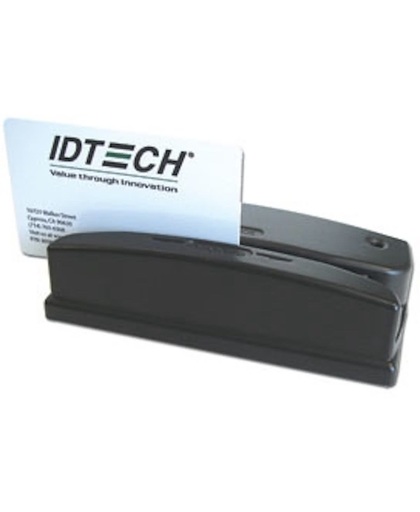 ID TECH Omni USB / PS/2 Zwart magnetische kaart-lezer
