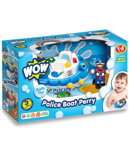 WOW Toys Speelgoedvoertuig Politieboot Perry
