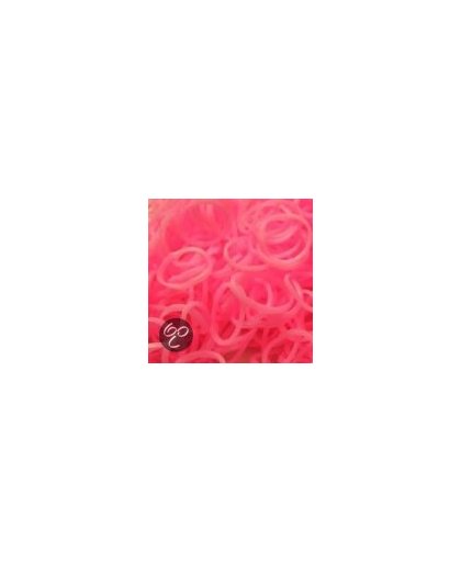 Loom bandjes - 600 stuks - Roze