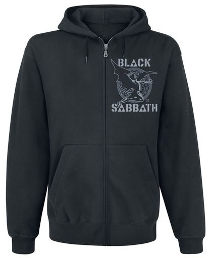 Black Sabbath Creature Maze Vest met capuchon zwart