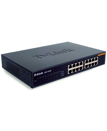 D-Link DES-1016D/E Onbeheerde netwerkswitch netwerk-switch