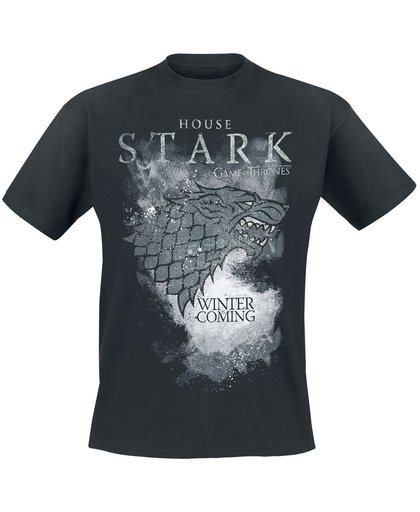 Game of Thrones House Stark - Winter Is Coming T-shirt zwart