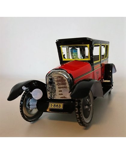 Auto Taxi van Blik, Nostalgisch Speelgoed, Opwindbaar