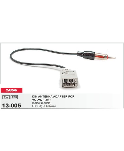 antenne kabel / verloopkabel geschikt voor VOLVO 1998+ (select models) GT13(female) -<gt/> DIN(male) CARAV 13-005