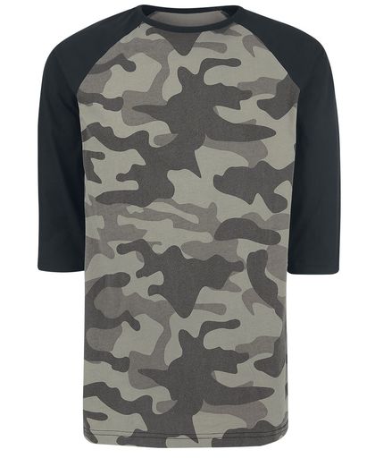 R.E.D. by EMP Fell In Love With The Game Longsleeve camouflage-zwart