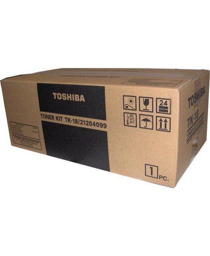 Toshiba TK-18 Tonercartridge 6000pagina's Zwart tonercartridge