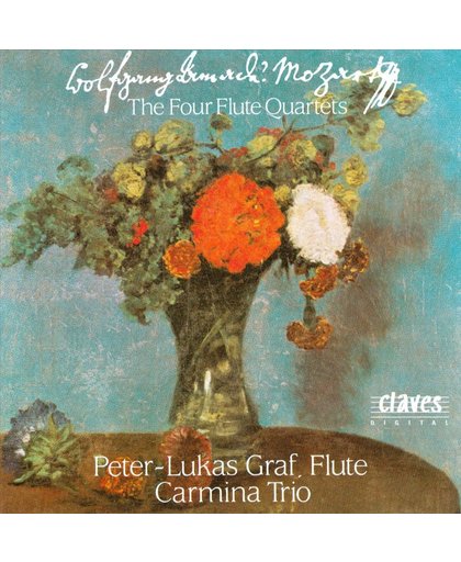 Mozart: Flute Quartets / Peter-Lukas Graf, Carmina Trio