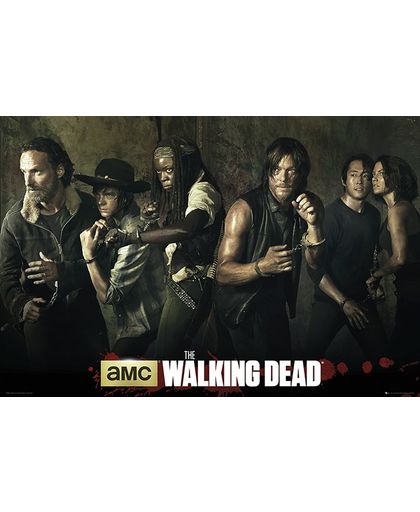 The Walking Dead Season 5 Poster meerkleurig