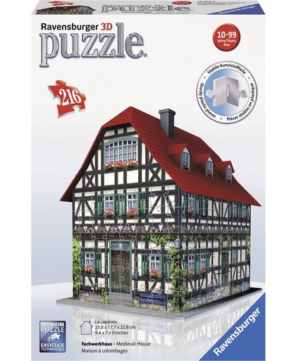 Ravensburger Vakwerkhuis- 3D puzzel gebouw - 216 stukjes