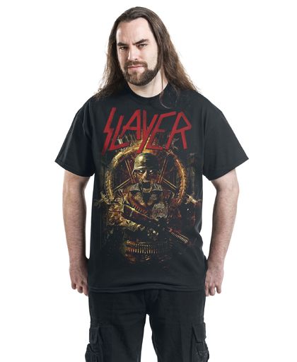 Slayer Comic Book Cover T-shirt zwart