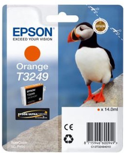 Epson T3249 inktcartridge Oranje 14 ml 980 pagina's