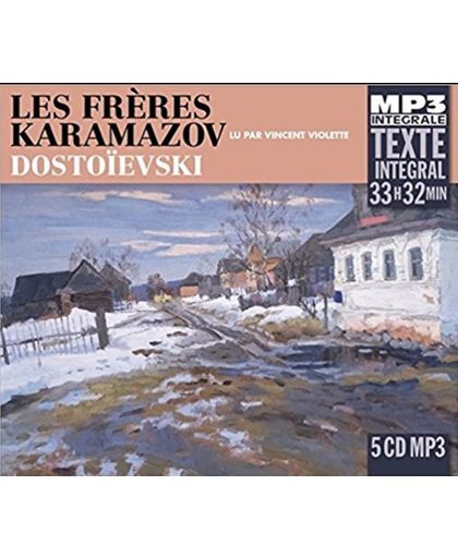 Les Freres Karamazov, Lu Par Vincent Violette (In