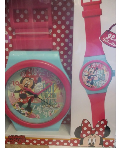 Disney wandklok Minnie Mouse