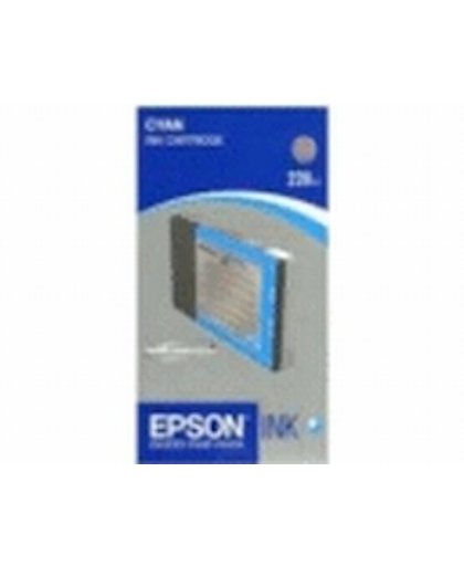Epson inktpatroon Cyan T612200 220 ml inktcartridge