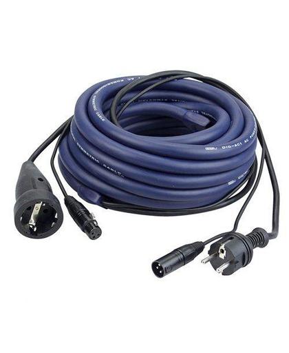 DAP Audio DAP Licht Power/Signaal kabel, Schuko male - Schuko female & XLR male - XLR female, 3 meter Home entertainment - Accessoires