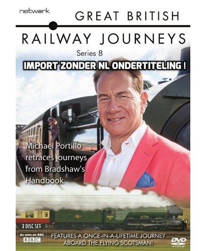Great British Railways Journeys: The Complete Series 8 [DVD]