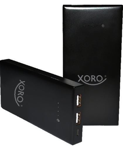 Xoro MPB 1008 Lithium-Polymeer (LiPo) 10000mAh Zwart powerbank