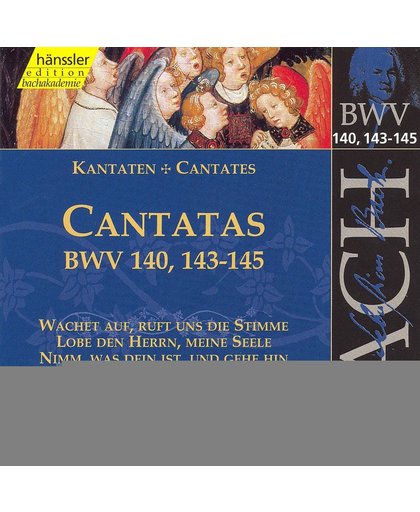Edition Bachakademie Vol 44 - Church Cantatas BWV 140 etc / Rilling