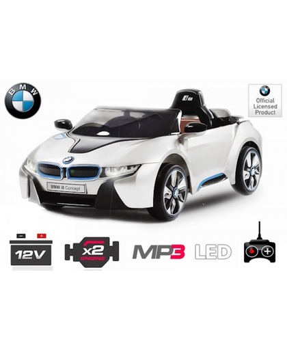 BMW i8 Elektrische kinderauto met Licentie | Mp3 | Afstandsbediening | 35W-12V | LED | GRATIS VERZENDING!